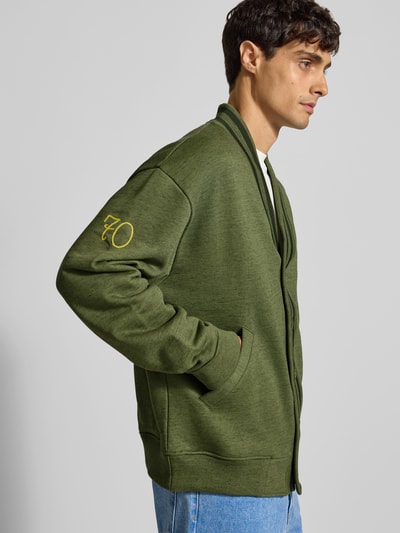 Kenzo Strickjacke mit Knopfleiste Khaki 3