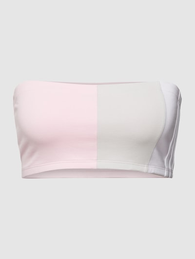 adidas Originals Bandeau-Top im Colour-Blocking-Design Modell 'TUBE TOP' Rosa 2