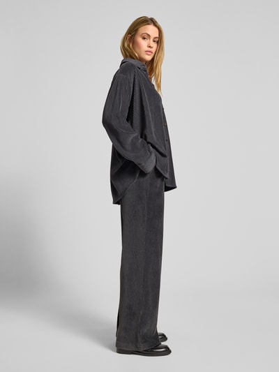 JAKE*S STUDIO WOMAN Cordhose mit elastischem Bund Dunkelgrau 3