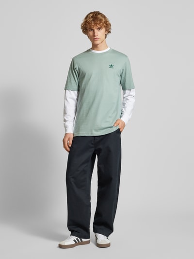 adidas Originals T-Shirt mit Label-Stitching Mint 1