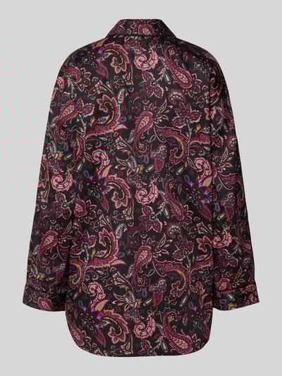 Christian Berg Woman Pyjama-Oberteil mit Knopfleiste Black 3