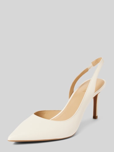 MICHAEL Michael Kors Leren pumps met puntig model, model 'ALINA FLEX' Offwhite - 1