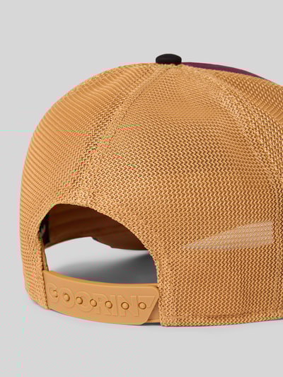 GOORIN BROS. Trucker-pet met motiefpatch, model 'Tricolor Owl' Bordeaux - 3