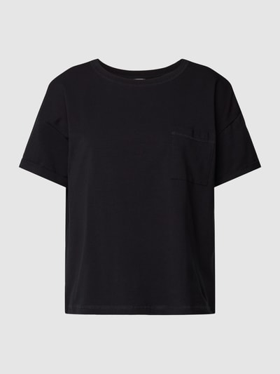 Esprit T-Shirt mit überschnittenen Schultern Black 2