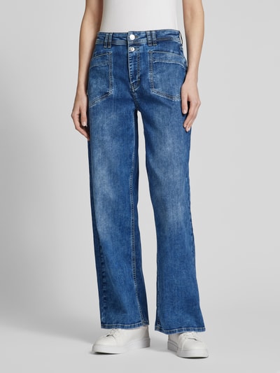 Street One Jeans mit Eingrifftaschen Jeansblau 4