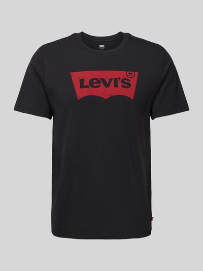 Levi's® T-Shirt mit Logo-Print Modell 'SETIN' Black 2