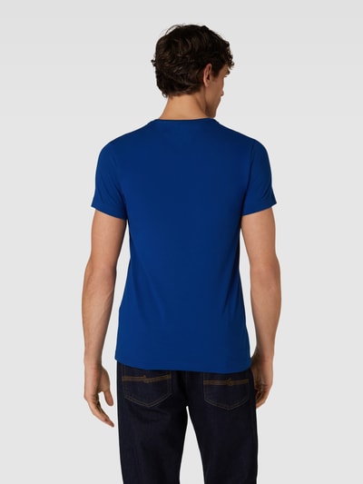 Tommy Hilfiger Slim Fit T-Shirt mit Logo-Stitching Royal 5