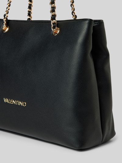 VALENTINO BAGS Torba shopper z aplikacją z logo model ‘ARCADIA’ Czarny 2