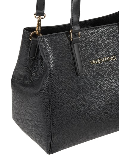 VALENTINO BAGS Handtasche in Leder-Optik Modell 'Superman' Black 5