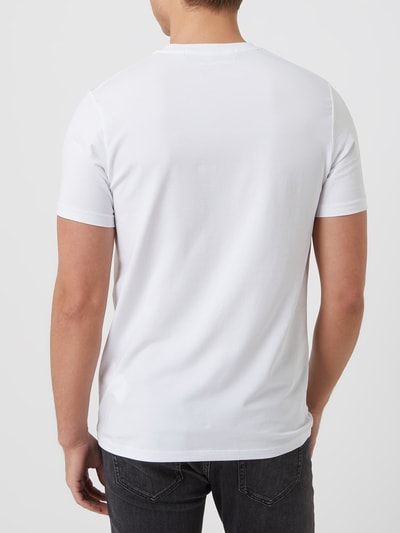 Karl Lagerfeld T-shirt met stretch  Wit - 5