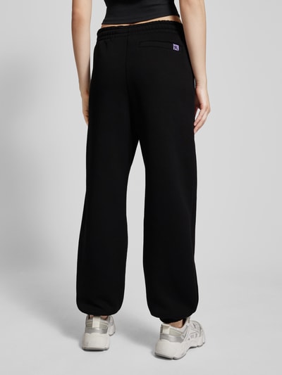 Review Sweatpants mit Puff Logo-Print Black 5