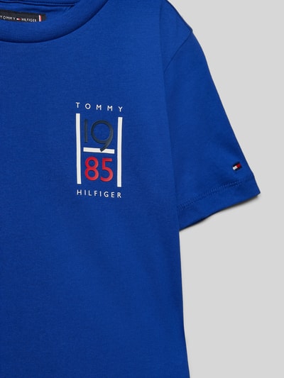 Tommy Hilfiger Teens T-Shirt mit Label-Print Blau 2