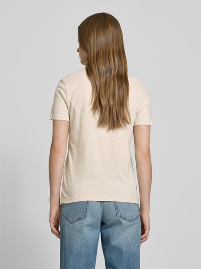 Tommy Hilfiger Regular Fit T-Shirt aus reiner Baumwolle Sand 5