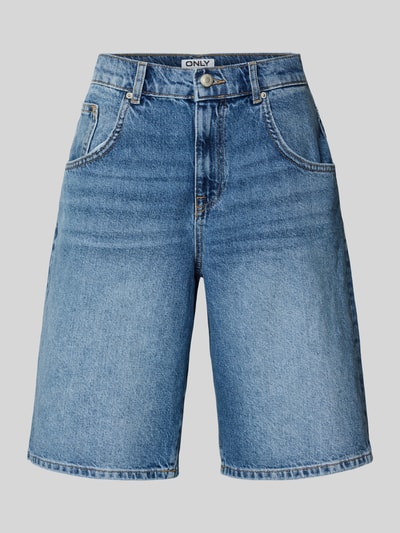 Produktfoto, Regular Fit Jeansshorts aus reiner Baumwolle Modell 'MATE' von Only mit Denim-Optik, 5-Pocket-Design und Twill-Materialverarbeitung