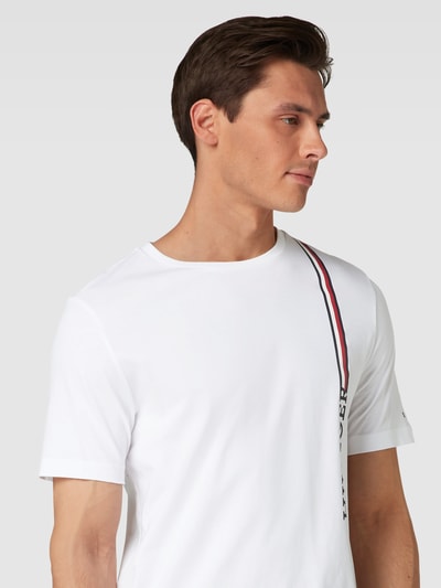 Tommy Hilfiger T-Shirt mit Label-Details Weiss 3