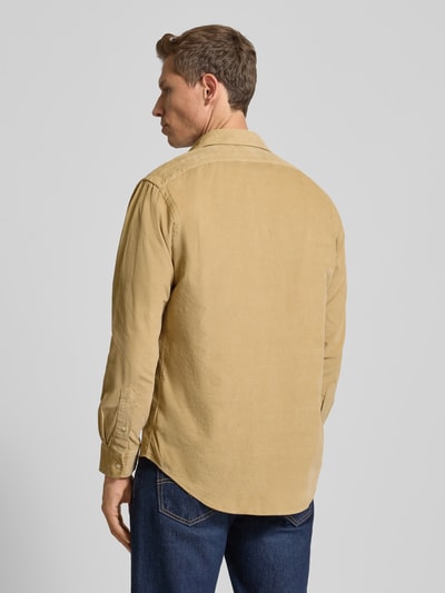 Polo Ralph Lauren Regular Fit Freizeithemd mit Logo-Stitching Modell 'CORDUROY' Beige 5