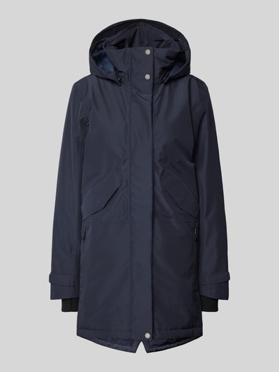 Didriksons Parka mit Reißverschlusstaschen Modell 'INDRA' Marine 2