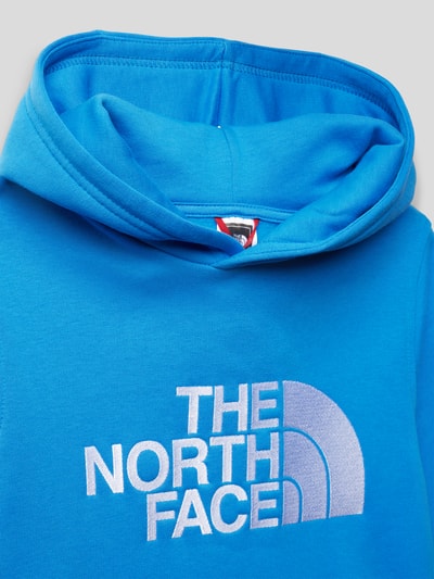 The North Face Hoodie met kangoeroezak, model 'DREW' Koningsblauw - 2