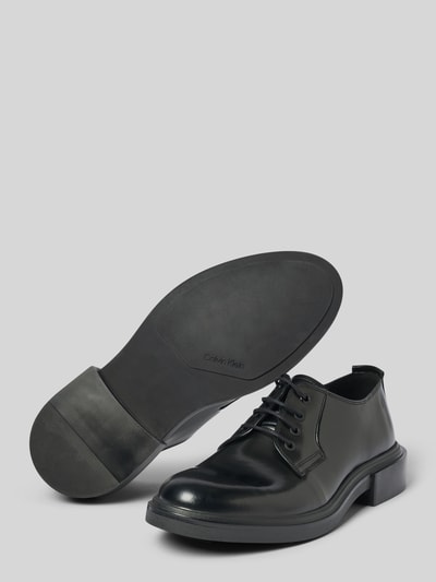 CK Calvin Klein Derby mit Blockabsatz Modell 'POSTMAN' Black 4