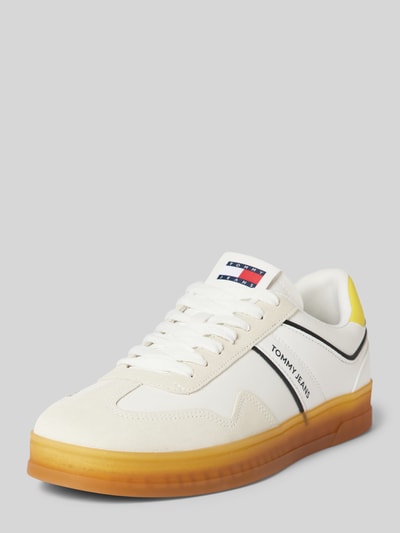 Tommy Jeans Sneaker mit Label-Print Weiss 1