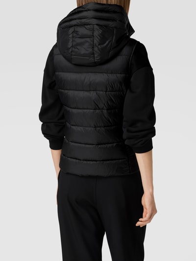 Marc O'Polo Steppweste mit Kapuze Schwarz 5