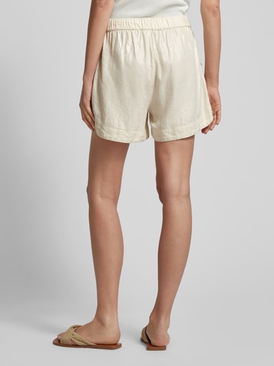 Esprit Shorts met elastische band Ecru - 5