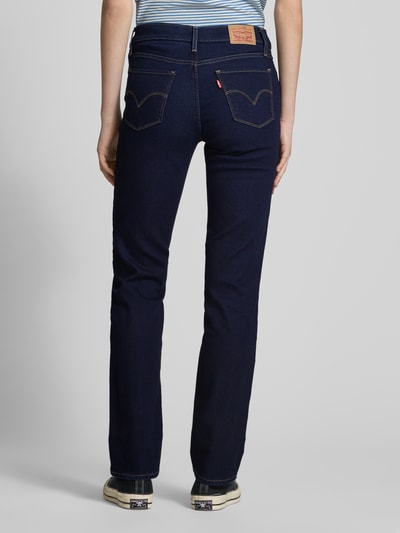 Levi's® 300 Jeansy o kroju straight fit z wpuszczanymi kieszeniami Ciemnoniebieski 5