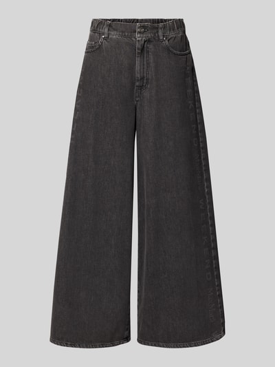 Weekend Max Mara Relaxed Fit Jeans aus reiner Baumwolle Black 2