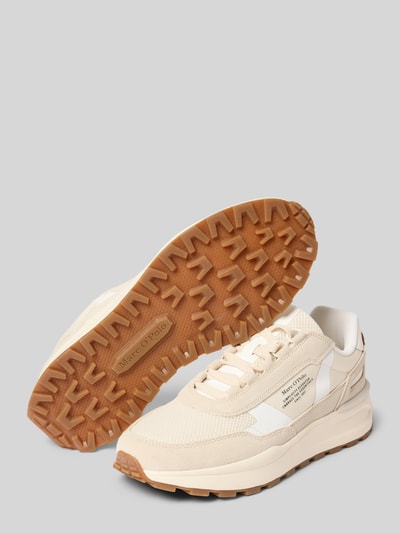 Marc O'Polo Sneaker aus hochwertigem Material-Mix Sand 4