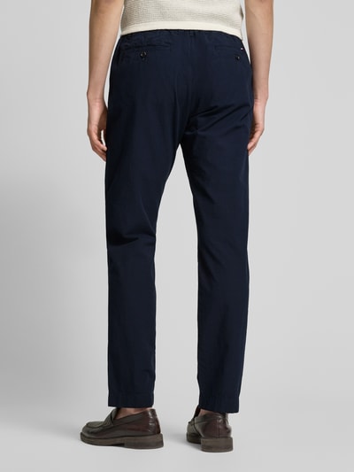 Tommy Hilfiger Relaxed Fit Stoffhose aus reiner Baumwolle Modell 'HARLEM' Marine 5