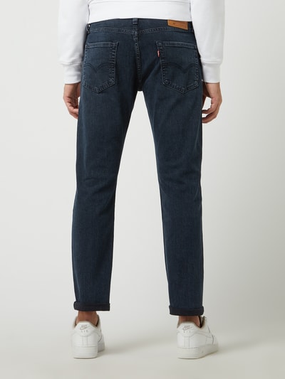 Levi's® Regular Tapered Fit Jeans mit Stretch-Anteil Modell '502™' Dunkelblau 5