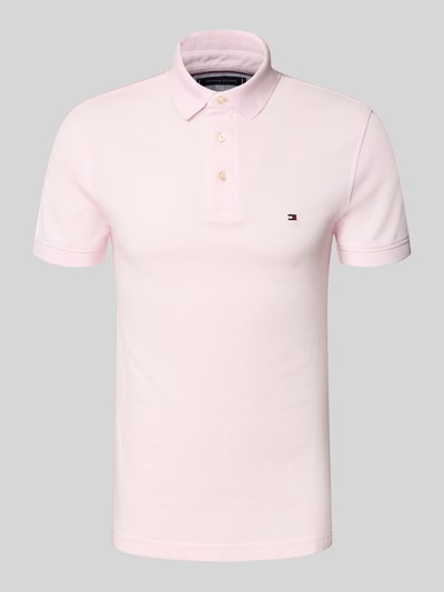 Tommy Hilfiger Slim Fit Poloshirt aus Baumwoll-Elasthan-Mix Rosa 2