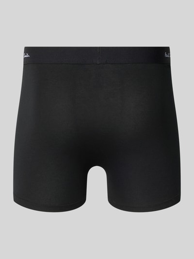 PAUL SMITH Trunks mit elastischem Logo-Bund im 3er-Pack Black 3