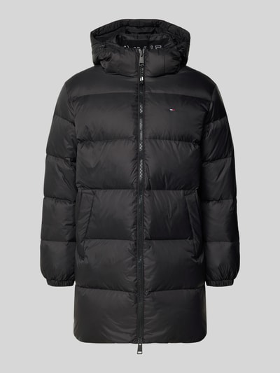 Tommy Jeans Regular Fit Daunenmantel mit Logo-Stitching Black 2