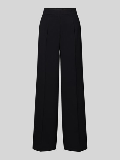 Selected Stoffhose mit weitem Bein Modell 'TINNI' Black 2