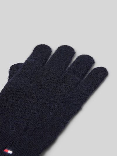 Tommy Hilfiger Handschuhe mit Woll-Anteil Marine 3