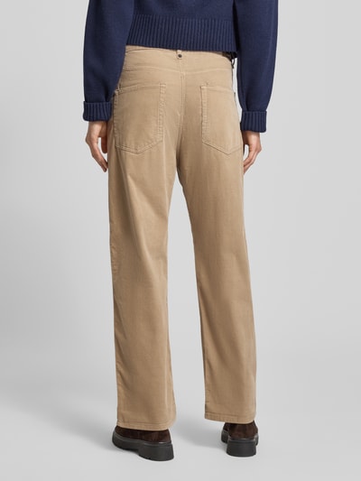 MAC Stoffen broek met 5-pocketmodel Beige - 5