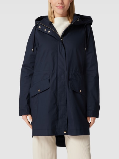 Christian Berg Woman Parka met capuchon Donkerblauw - 4