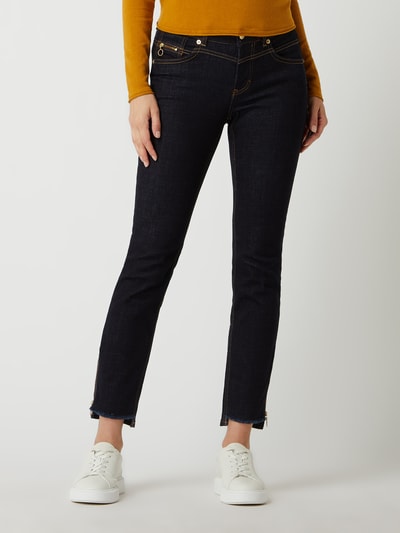 MAC Straight Fit Jeans mit Stretch-Anteil Modell 'Rich' Dunkelblau 4