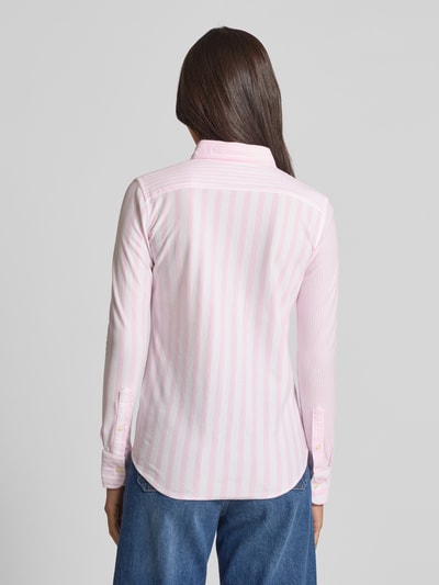 Polo Ralph Lauren Slim fit poloshirt met button-downkraag Roze - 5
