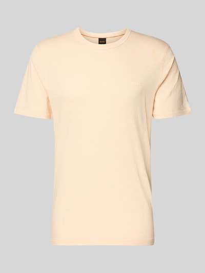 Produktfoto, Regular Fit T-Shirt aus reiner Baumwolle Modell 'TEGOOD' von BOSS Orange, Optik: Unifarben, Logo-Print, Rundhals, Kurzarm, glatte Textur