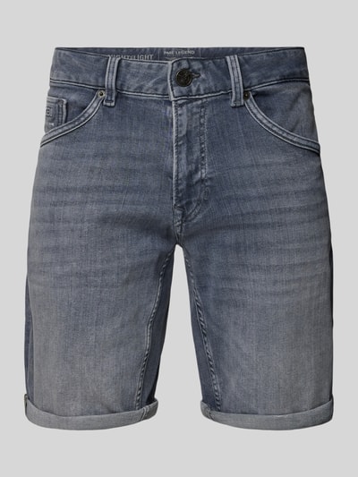 PME Legend Regular Fit Jeansshorts im 5-Pocket-Design Modell 'NIGHTFLIGHT' Silber 2