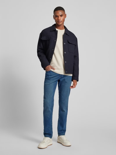 MCNEAL Tapered Fit Jeans mit Eingrifftaschen Blau 1