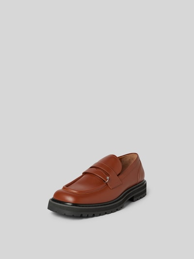 Marni Loafer mit Label-Detail Cognac 2