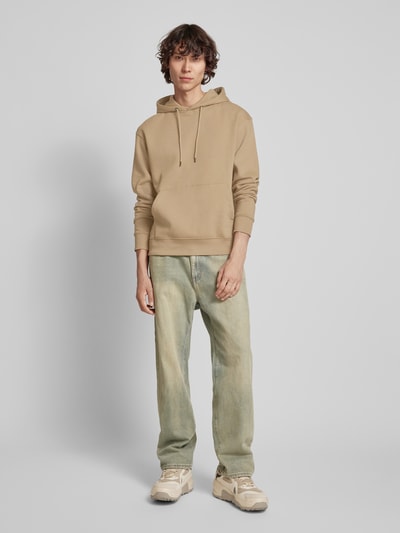 Jack & Jones Hoodie mit Känguru-Tasche Modell 'STAR' Sand 1