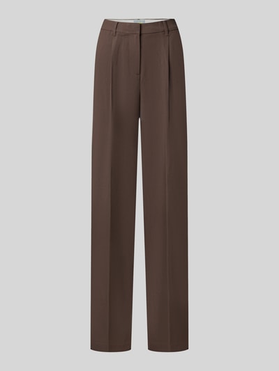 JJXX Wide Fit Hose mit Viskose-Anteil Modell 'Aya Ellis' Schoko 1