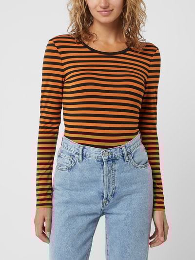 Joseph Janard Longsleeve mit Stretch-Anteil  Dunkel Orange 4
