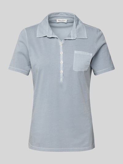 Marc O'Polo Regular Fit Poloshirt aus reiner Baumwolle Rauchblau 2