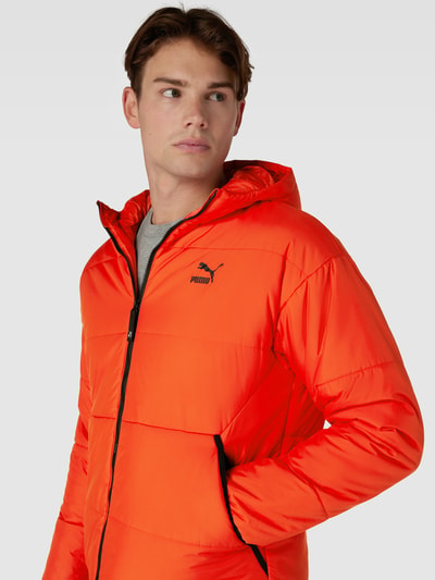 PUMA PERFORMANCE Steppjacke mit Label-Print Modell 'Classics' Orange 3