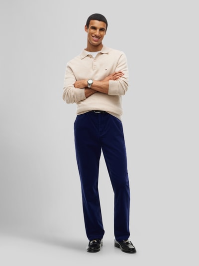 Tommy Hilfiger Slim Fit Cordhose aus Baumwoll-Mix Royal 1